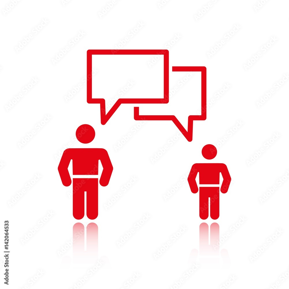 speaking of people, the chat icon stock vector illustration speaking of people, the chat icon stock vector illustration