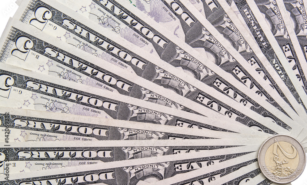 five-dollar bills fan five-dollar bills fan