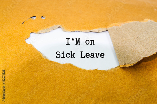 I'M on Sick Leave 