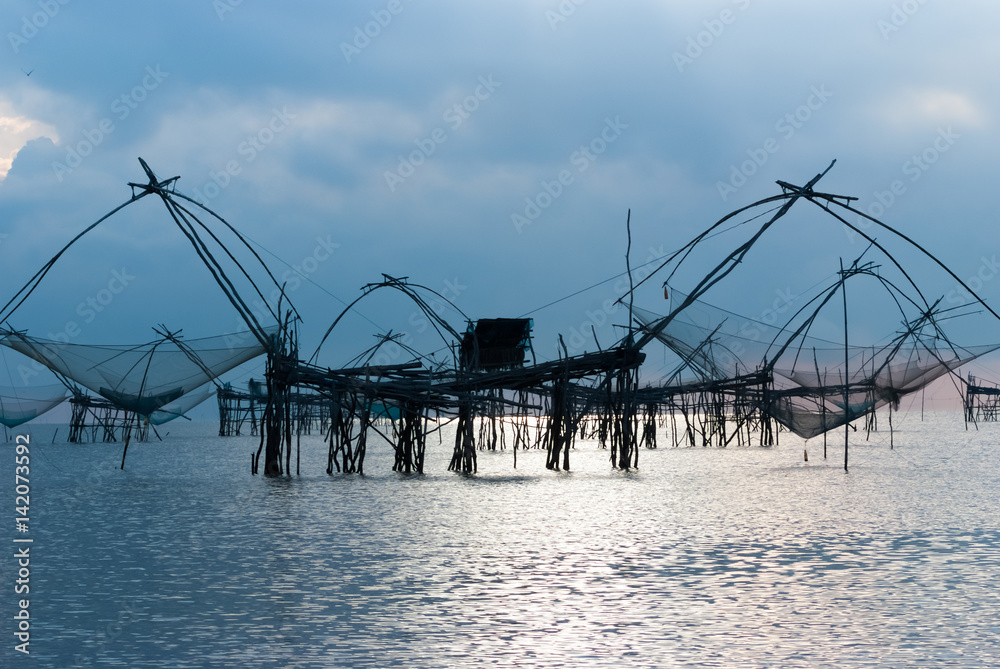 Thai fishing nets, fishing tackle