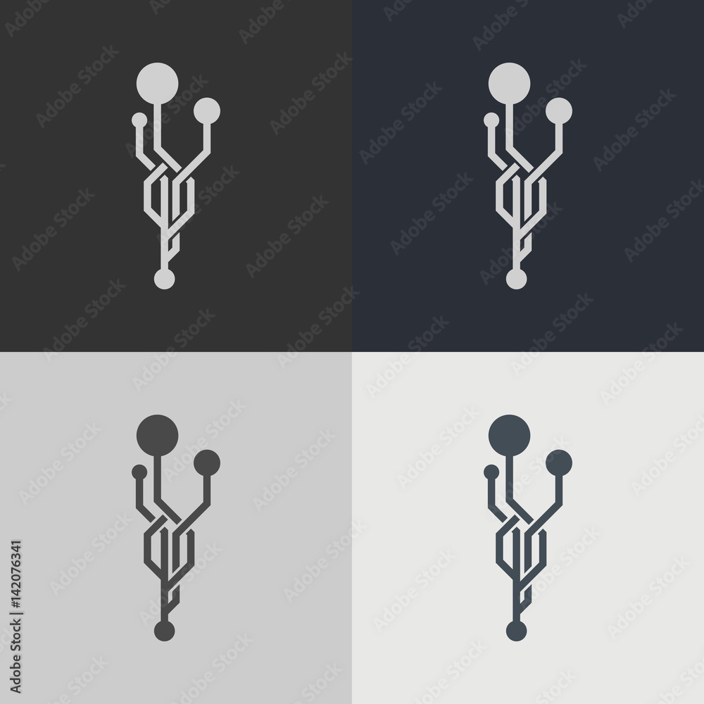 Abstract technology element. Electronics. Science. Abstract technology element. Electronics. Science.