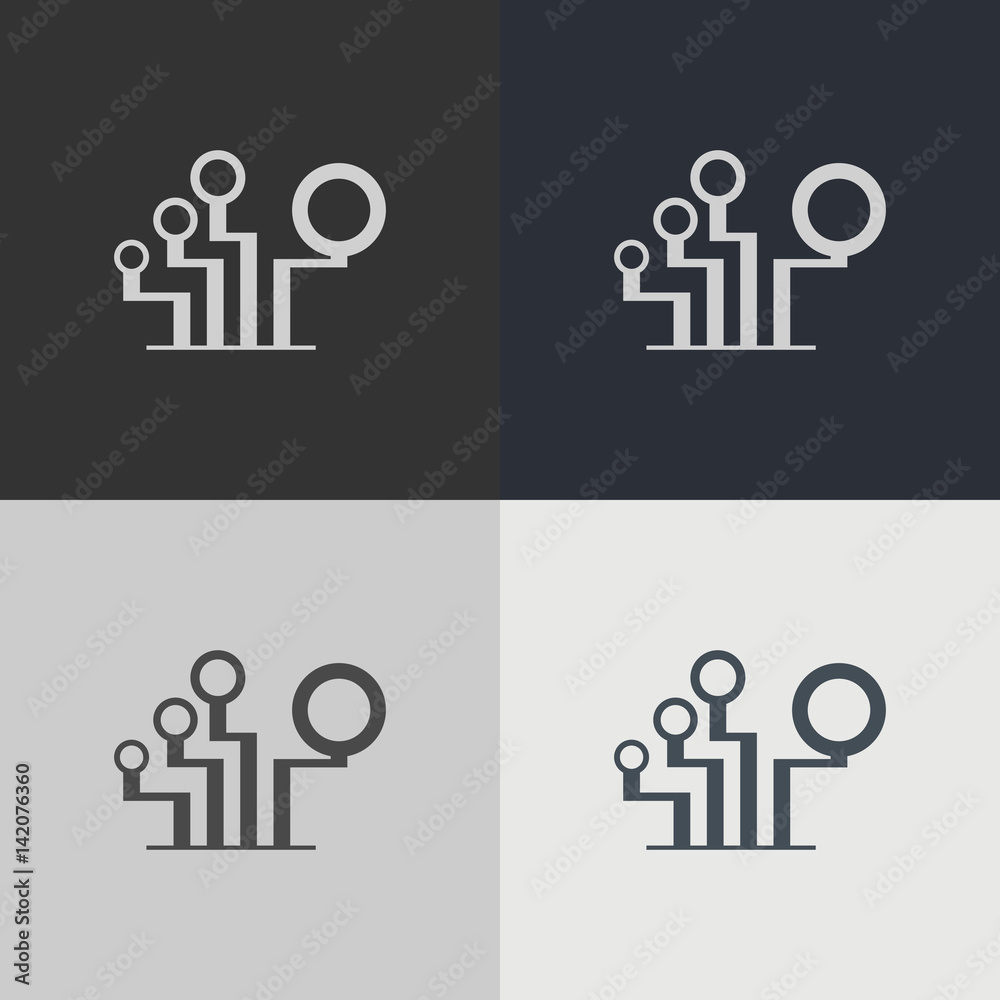 Abstract technology element. Electronics. Science. Abstract technology element. Electronics. Science.