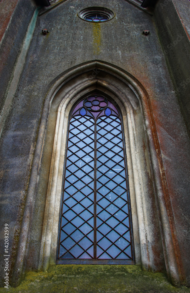 Window of an old chapel