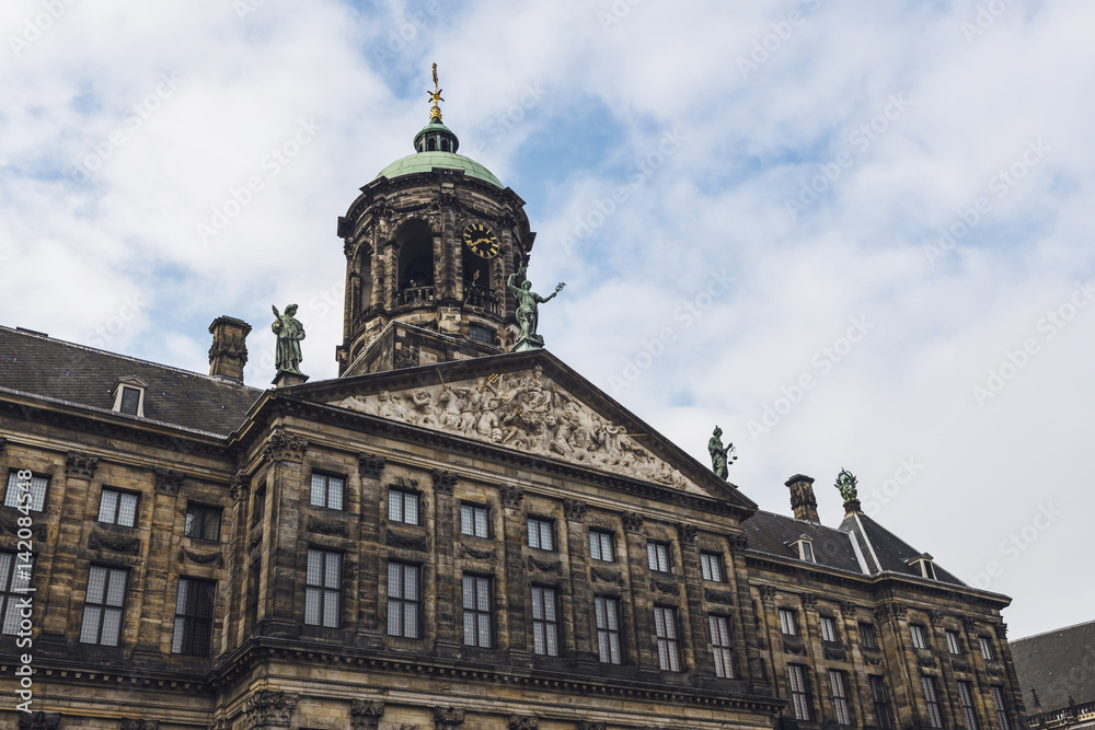 Royal palace of Amsterdam