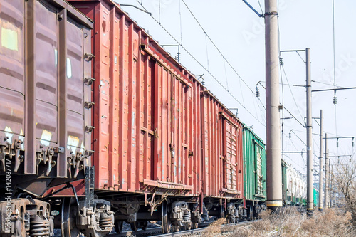 railroad cars and cisterns