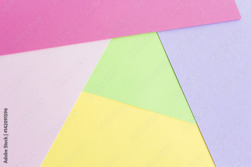 Colorful Paper as Background