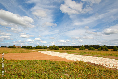 Laying new roads.