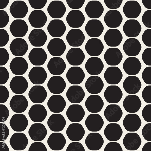 Hexagon seamles geometric pattern.
