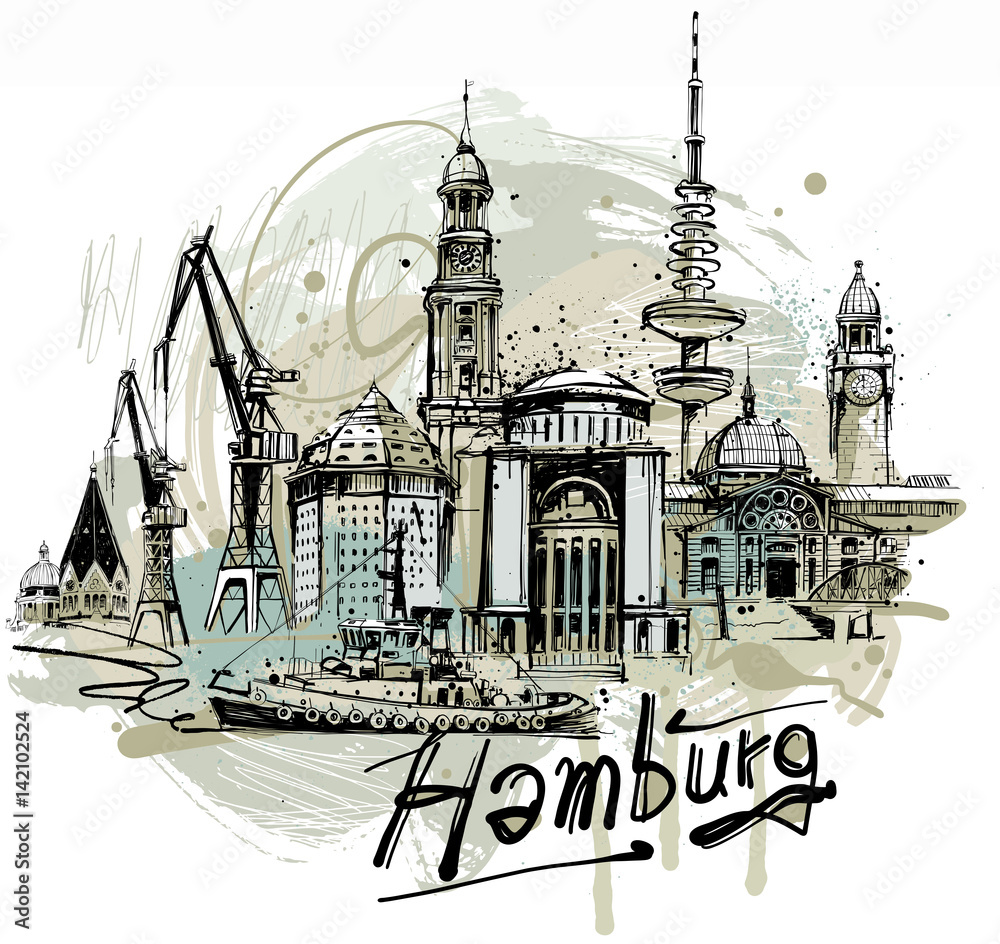 Hamburg Sketch