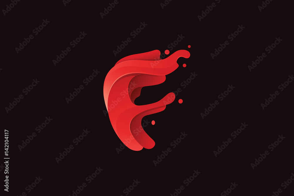 Abstract F Logo Abstract F Logo