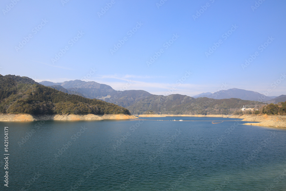 高知県本山町・土佐町 さめうら湖 高知県本山町・土佐町 さめうら湖