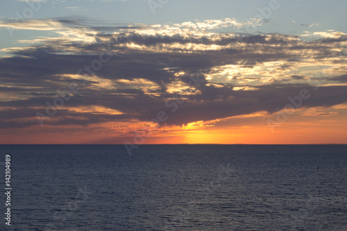 sunset black sea