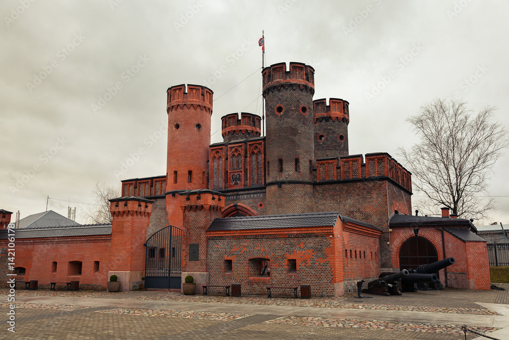 Fortress Friedrichsburg. Old German Fort in Koenigsberg. Kaliningrad (until 1946 Koenigsberg), Russia