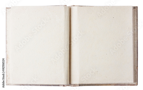 Open empty photo album photo