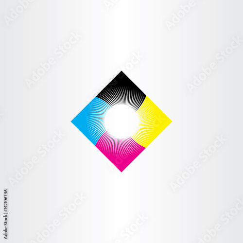 print logo icon cmyk symbol