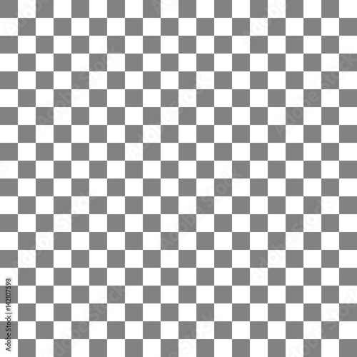 Gray seamless chess background. Vector illustration