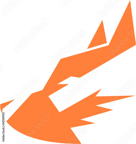 Stylised Sly Fox Graphic