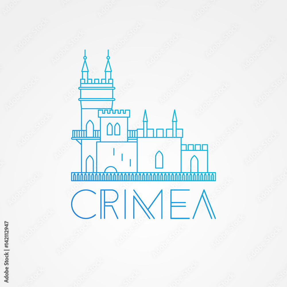 Vector linear symbol of Crimea