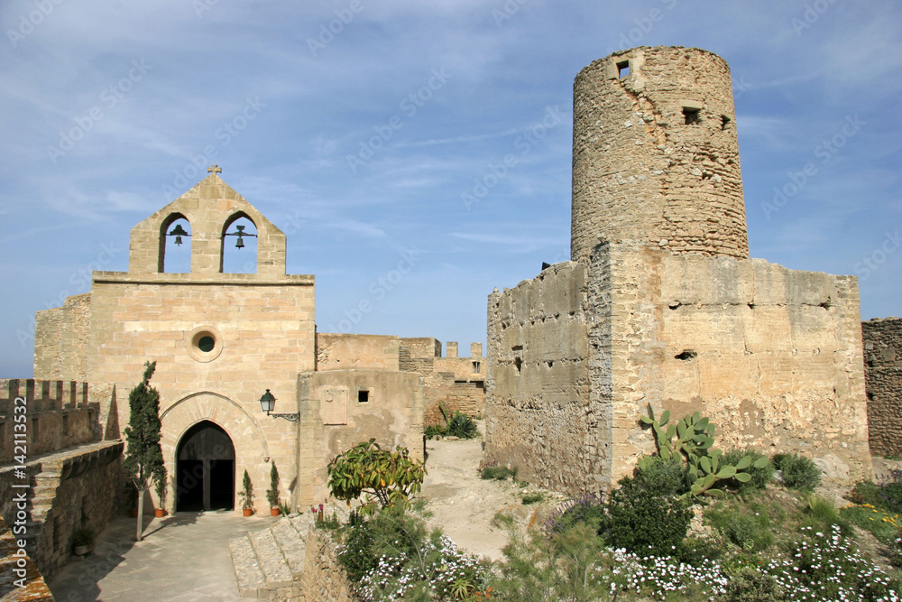 The Castell de Capdepera, Mallorca, Balearic Islands, Spain, Europe