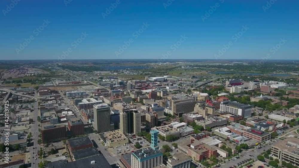 Aerial Nebraska Lincoln City September 2016 4K Aerial Nebraska Lincoln City September 2016 4K