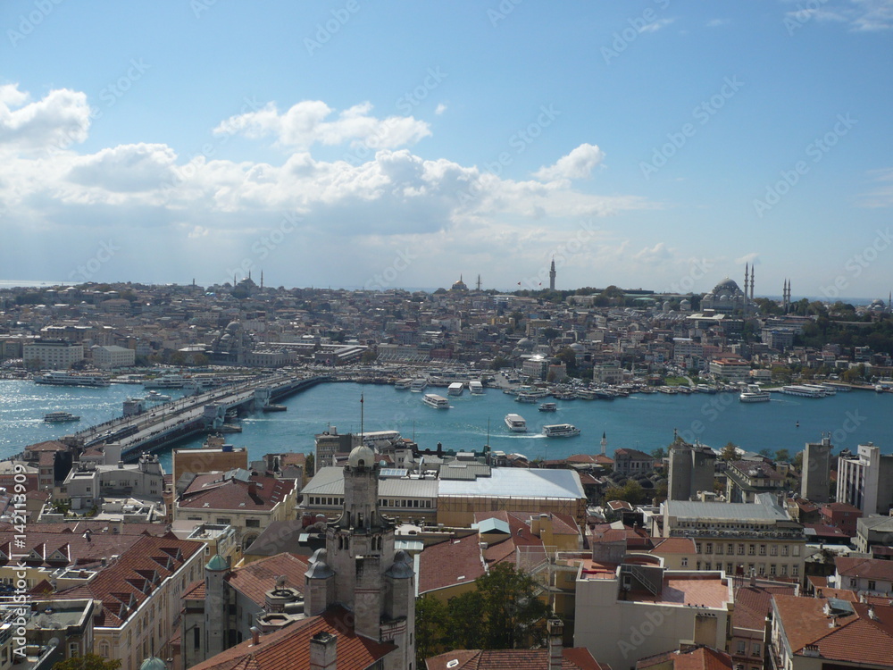 View over Istanbul