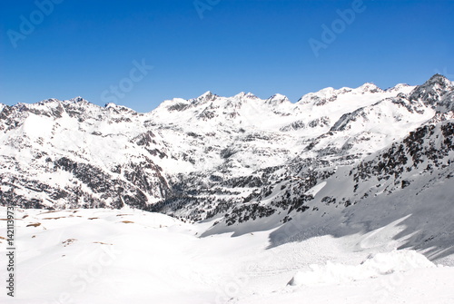 Alpine winter landscape © arkanoide