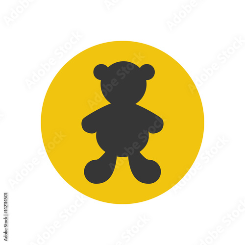 Bear silhouette vector