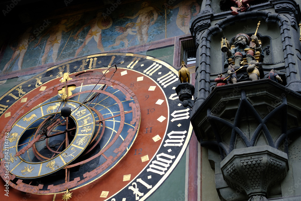 Obraz premium Zytglogge Uhr in Bern (Schweiz)