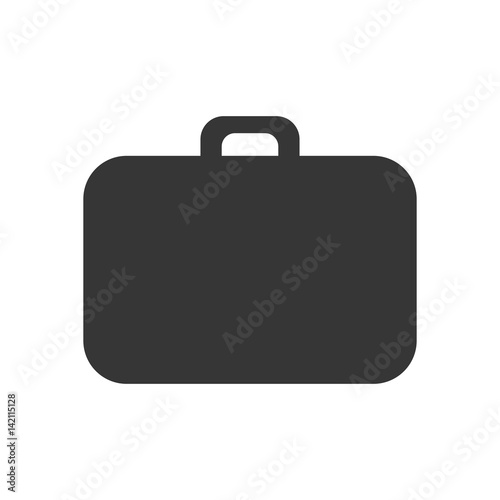 Luggage vector silhouette