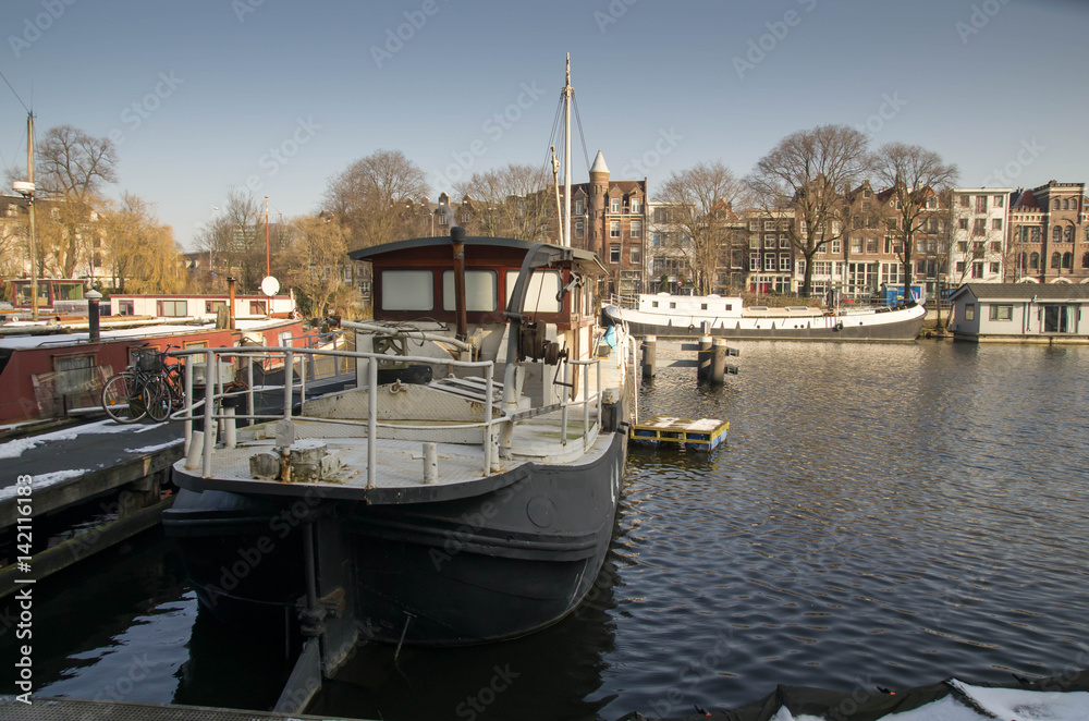 canaux à Amsterdam