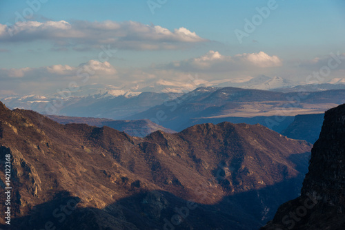 Beautiful mountain landscape with canyon, Armenia