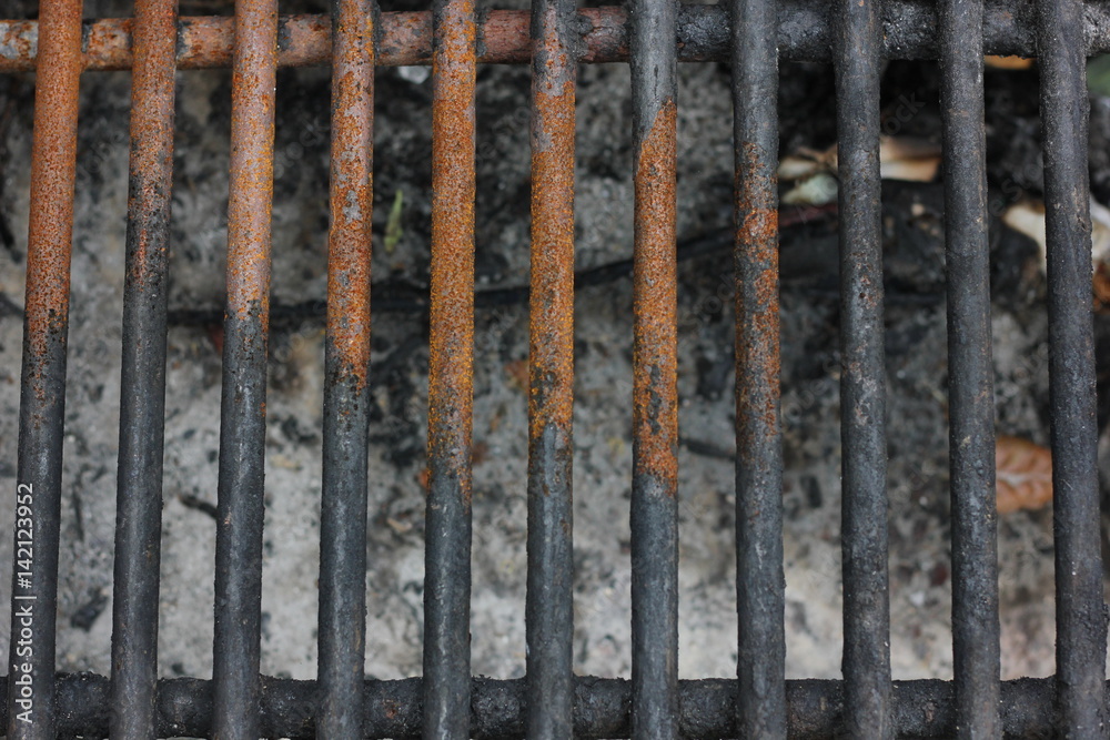 Rusty BBQ grill grates Rusty BBQ grill grates