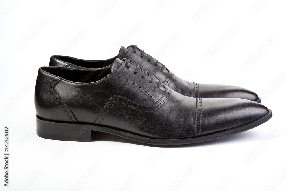 men's shoes on a white background