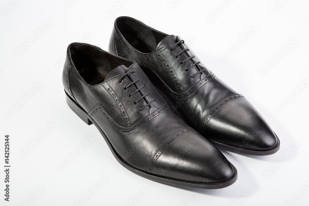men's shoes on a white background men's shoes on a white background