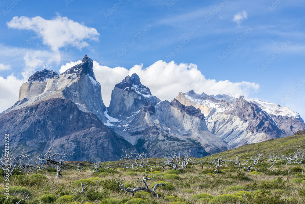 Los Cuernos,  Torres del Paine National Park, Patagonia, Chile