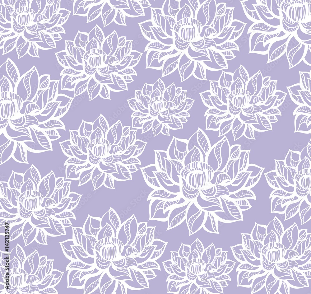 Lotus pattern background