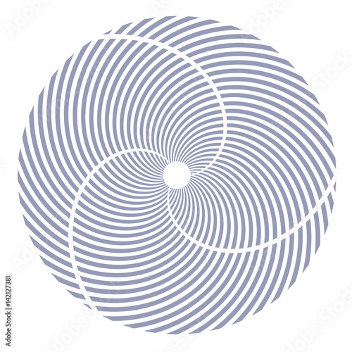 Circle design element.