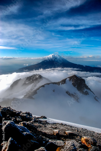 Landscape in Iztaccihuatl