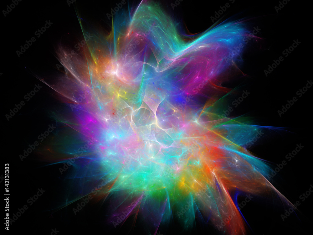 Abstract fractal background Abstract fractal background