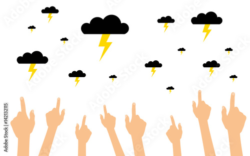 Ein Unwetter zieht auf!