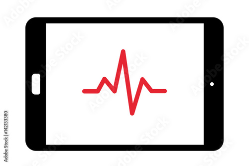 iPad - Puls - Doktor - Herzschlag