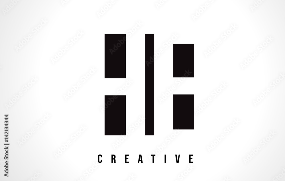 HE H E White Letter Logo Design with Black Square. HE H E White Letter Logo Design with Black Square.