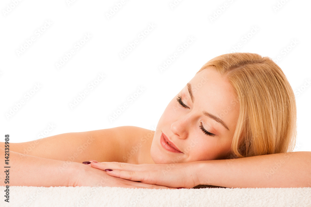 skin care - beautiful young woman nurturing her skin isolated over white background skin care - beautiful young woman nurturing her skin isolated over white background