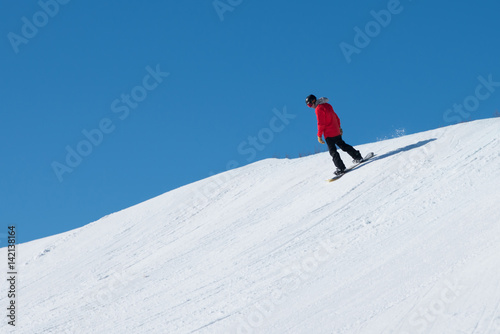 People are enjoying ski and snowboarding