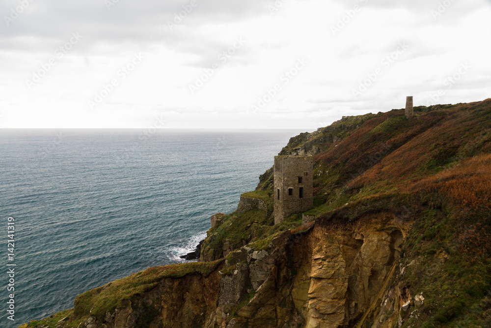 trewavas head Tin Mine beam engine house