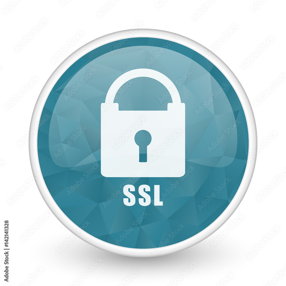 Csl brillant crystal design round blue web icon. Csl brillant crystal design round blue web icon.