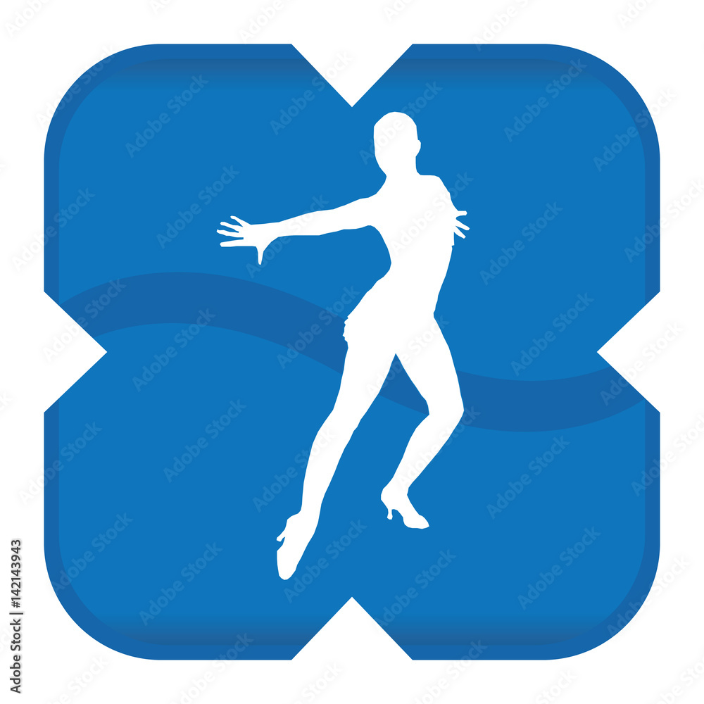 dance girl icon dance girl icon