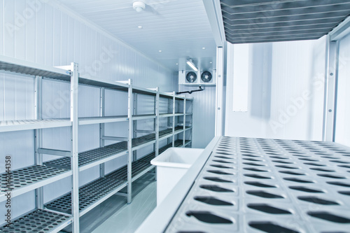 Refrigeration chamber for food storage.