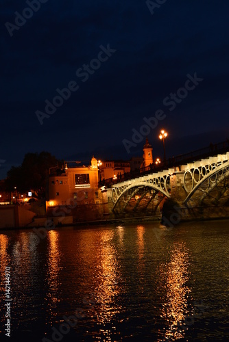 Abendstimmung Triana Brücke Sevilla