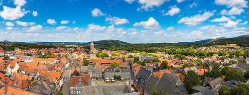 Panoramic view of Goslar, Germany photo